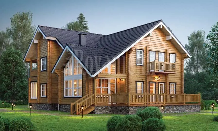 Viola eco friendly log house 