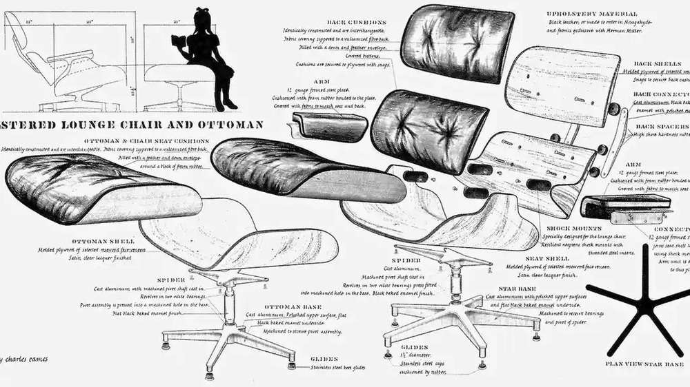 Lounge Eames Chair instructions