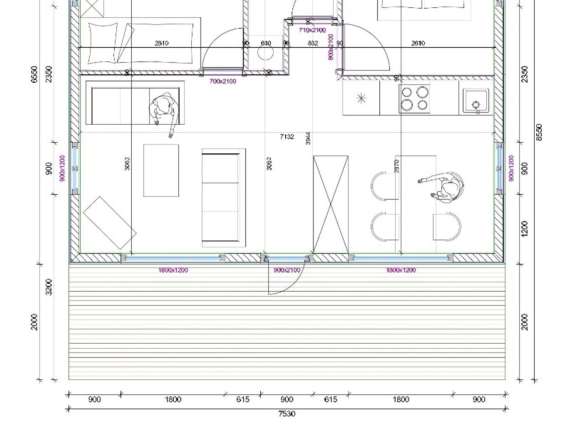 Modul 50 m²