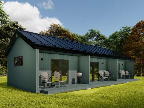 Modul 52 m² Triple House