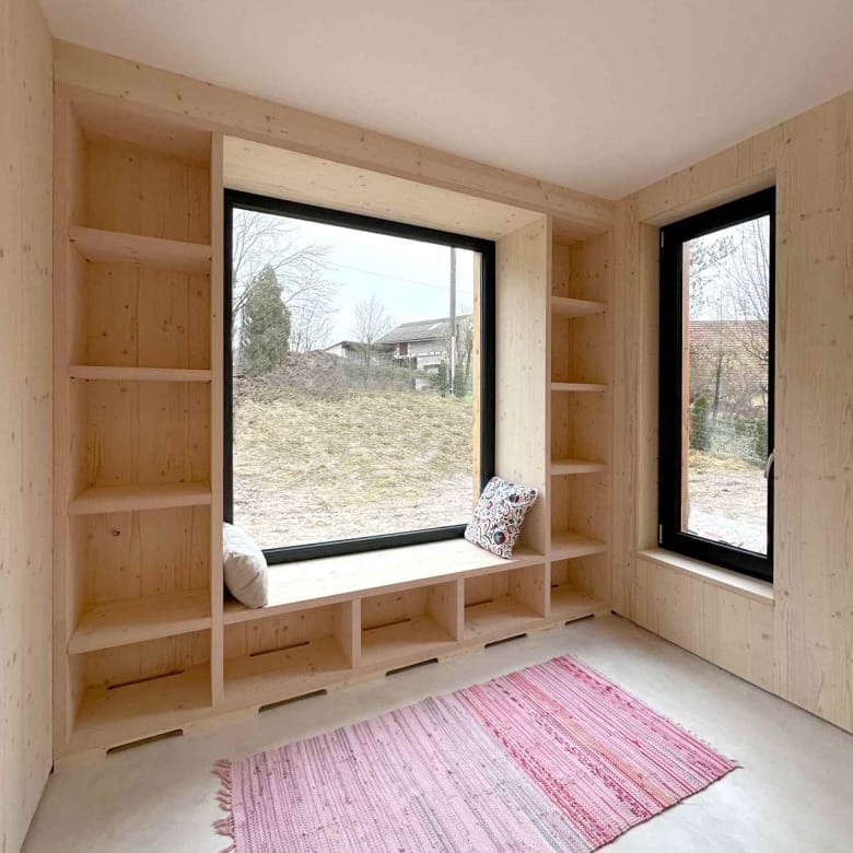 Maison témoin, 2,5 blocs