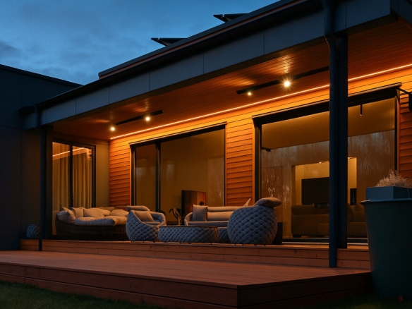 Casa con energía positiva