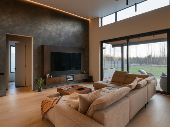 Casa con energía positiva