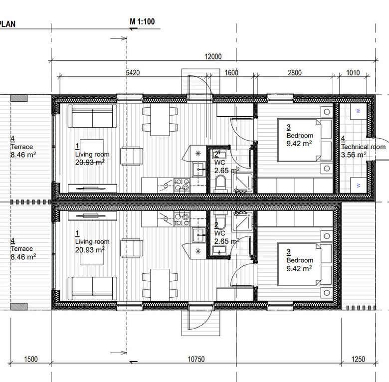 PANORAMA DOPPELBUNGALOW