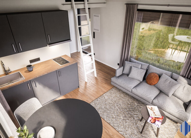 Summer House med loft 35 m².