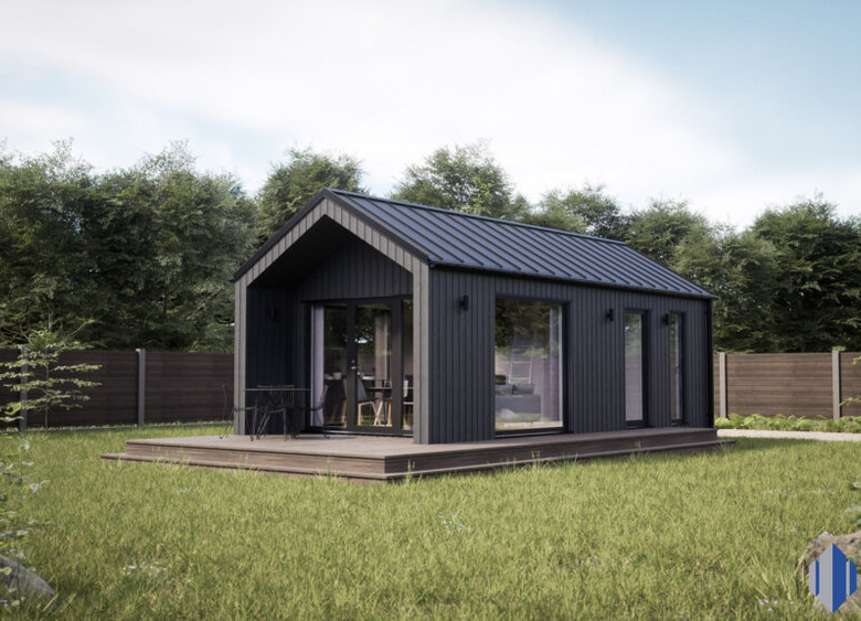 Summer House med loft 35 m².