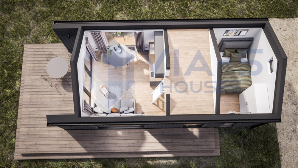 via-s-modular-houses-summer-house-with-a-loft-35m2-12 Summer House med loft 35 m².