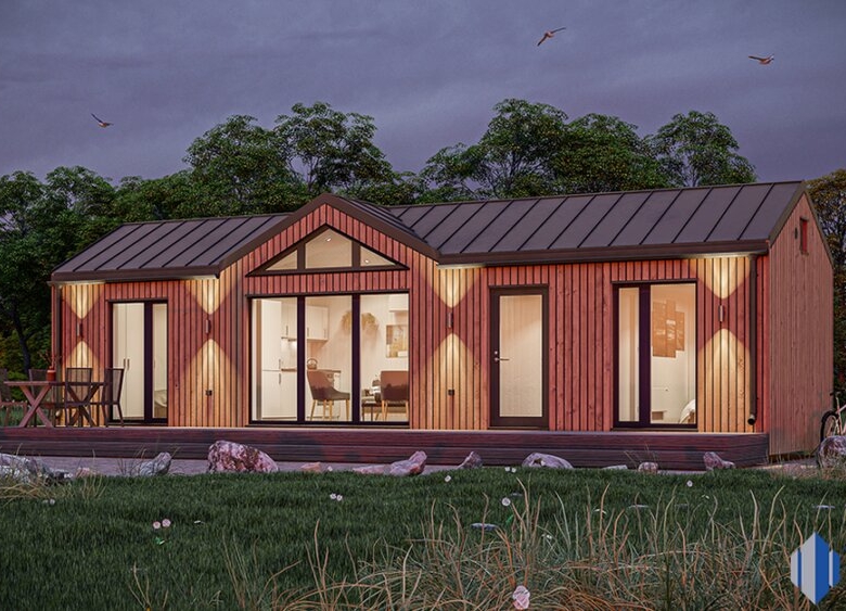 Summer House med loft 50 m².