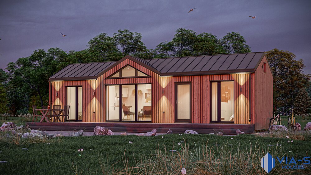 Summer House med loft 50 m².