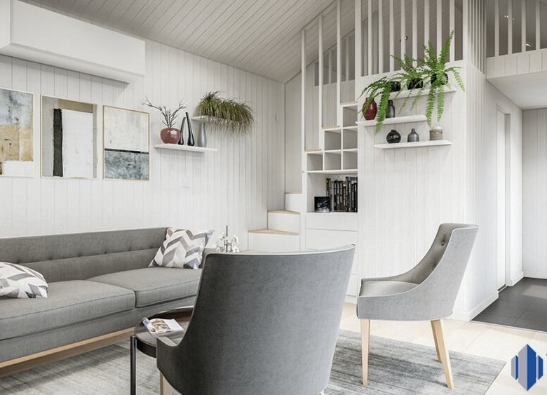 Summer House med loft 50 m².