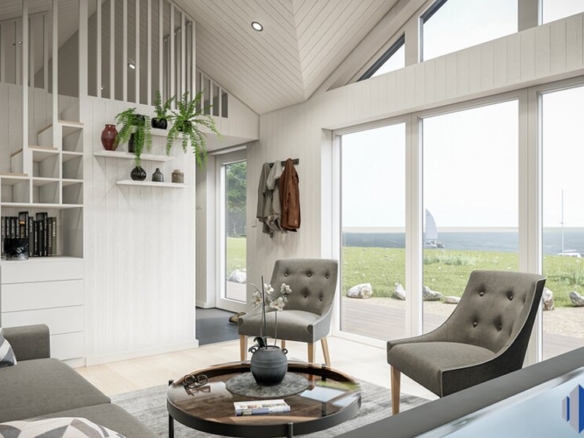 Summer House med loft 50 m².