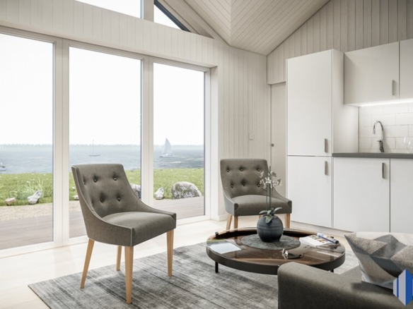 Summer House med loft 50 m².