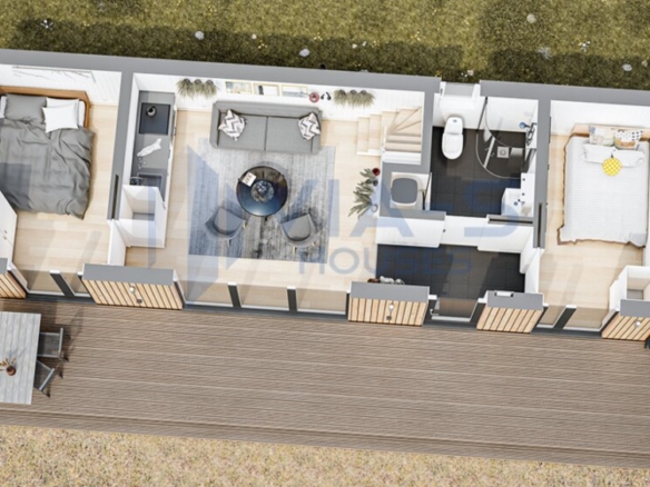 Summer House med loft 50 m².