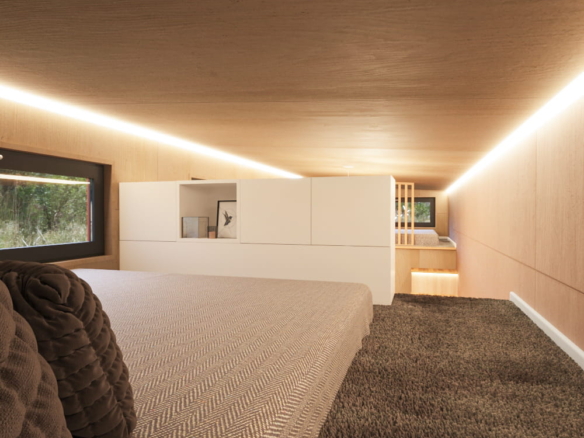 Tiny House Mocha Loft