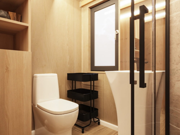 Tiny House Mocha Loft