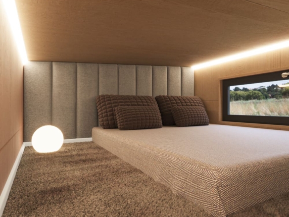 Tiny House Mocha Loft