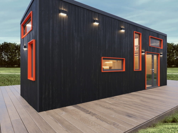 Tiny House Mocha Loft