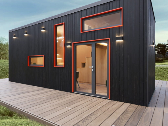Tiny House Mocha Loft