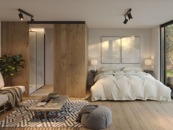 NOOK Double — Garden Room, Sloped Roof & Porch