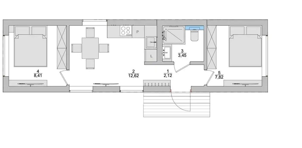 unitbud-barn-45m2-15 Barn 45m2