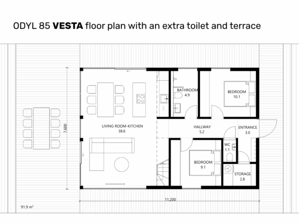 ODYL 85 VESTA PLUS (with mezzanine)
