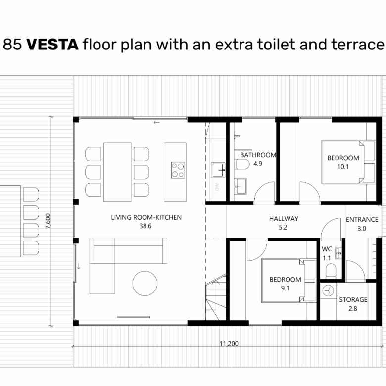 ODYL 85 VESTA PLUS (with mezzanine)