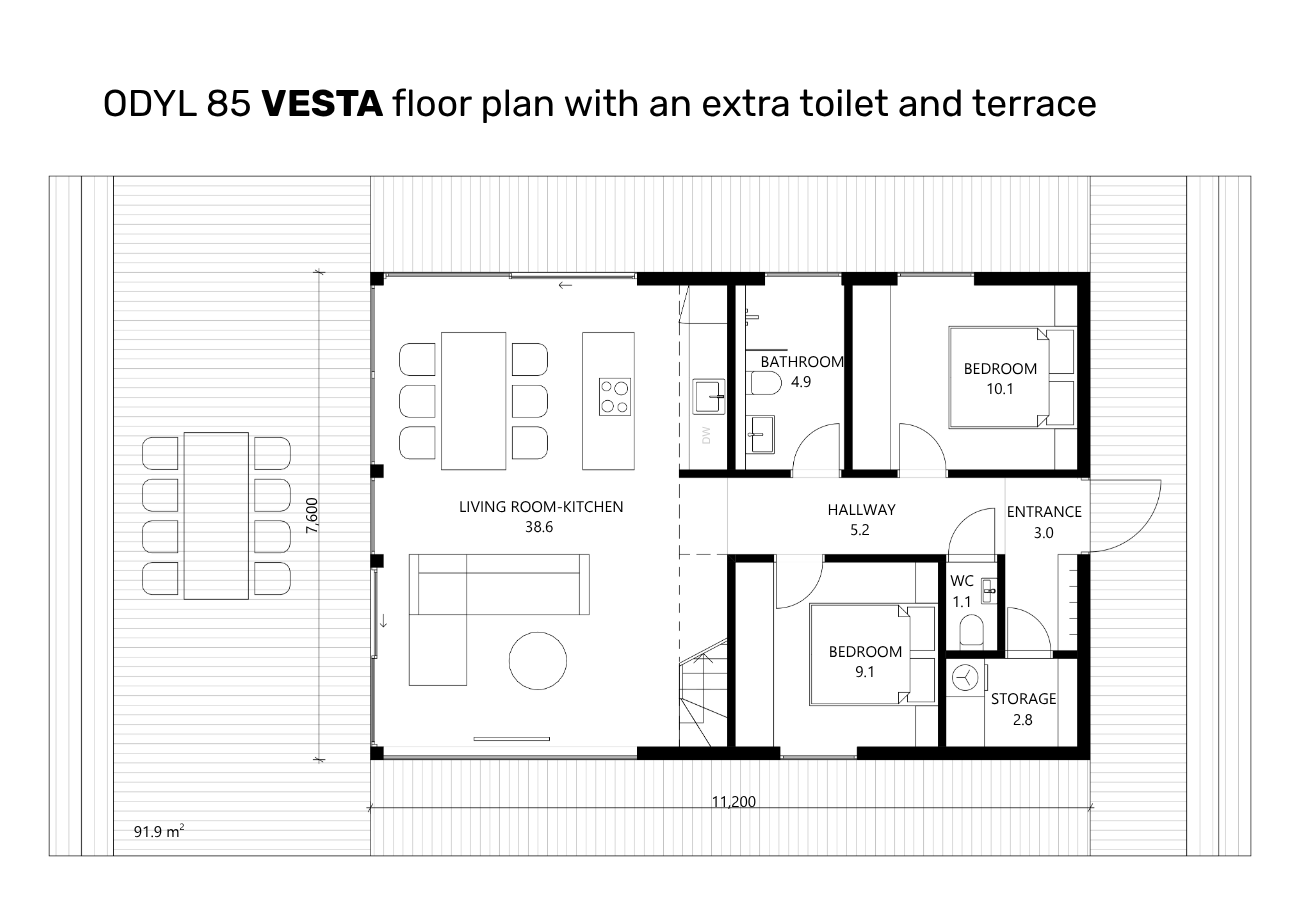 ODYL 85 VESTA PLUS (with mezzanine)